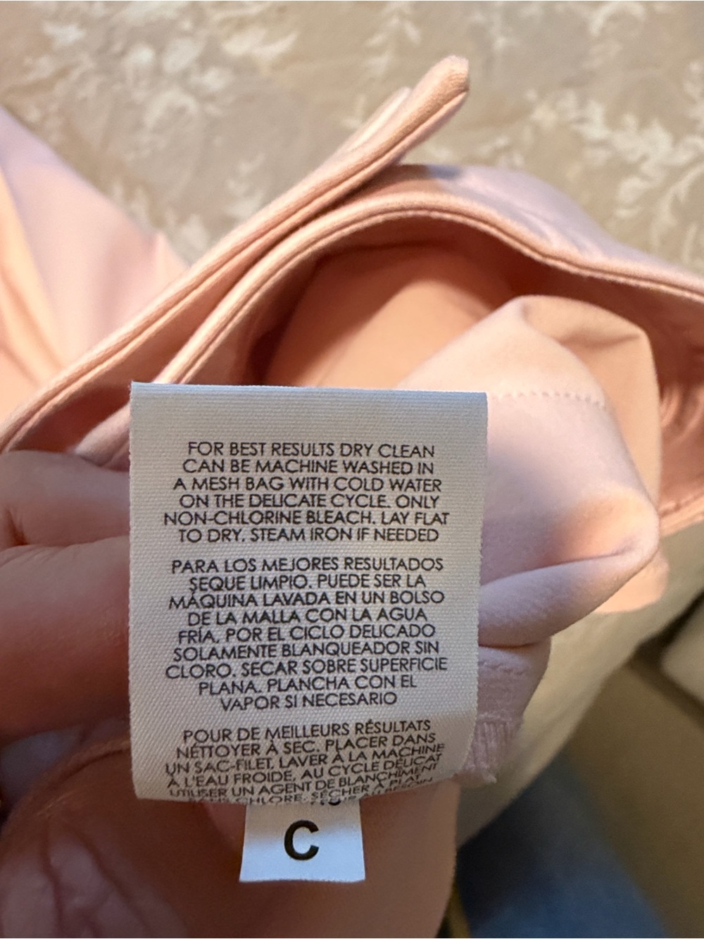 CAbi Grace Pant, Blush Pink, Size 8 - Picture 14 of 14